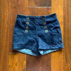 Express High Waist Stretch Shorts